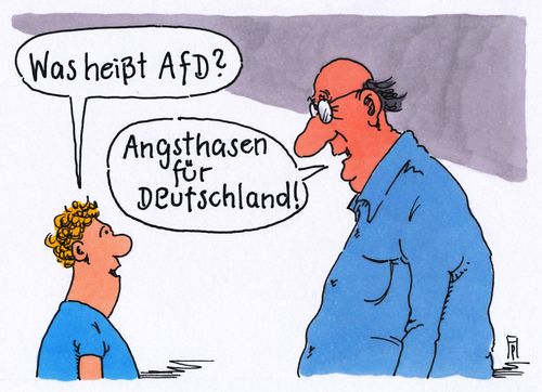 Cartoon: partei spezial (medium) by Andreas Prüstel tagged afd,angst,ängste,besorgte,bürger,fremdenfeindlichkeit,rechtspopulismus,cartoon,karikatur,andreas,pruestel,afd,angst,ängste,besorgte,bürger,fremdenfeindlichkeit,rechtspopulismus,cartoon,karikatur,andreas,pruestel