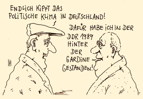 Cartoon: politisches klima (medium) by Andreas Prüstel tagged politisches,klima,deutschland,rechtsruck,pegida,afd,csu,ddr,friedliche,revolution,cartoon,karikatur,andreas,pruestel,politisches,klima,deutschland,rechtsruck,pegida,afd,csu,ddr,friedliche,revolution,cartoon,karikatur,andreas,pruestel