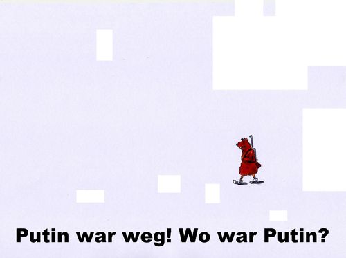 putin war weg