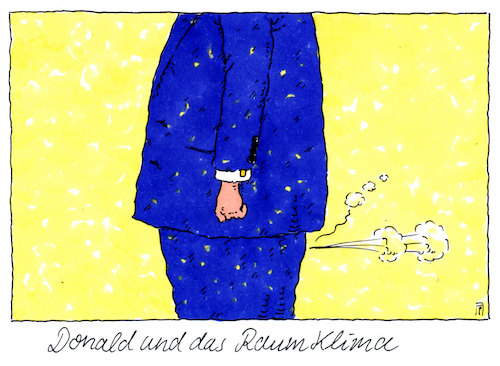 Cartoon: raumklima (medium) by Andreas Prüstel tagged usa,trump,energiepolitik,pariser,klimaabkommen,austritt,klimaerwärmung,cartoon,karikatur,andreas,pruestel,usa,trump,energiepolitik,pariser,klimaabkommen,austritt,klimaerwärmung,cartoon,karikatur,andreas,pruestel