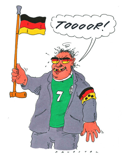 Cartoon: schland (medium) by Andreas Prüstel tagged fußballeuropameisterschaft,fans,taumel,nationalfarben,nationalstolz,blindheit,blinder,blindenbinde,fußballeuropameisterschaft,taumel,fans,nationalfarben,blindheit,blinder,fußball,em 2012,euro 2012,em,2012,euro