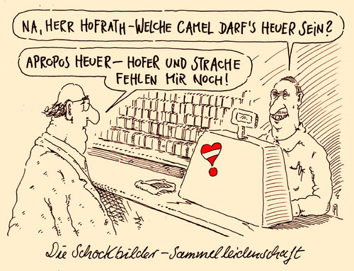 Cartoon: schockbilder (medium) by Andreas Prüstel tagged zigaretten,rauchen,raucher,zigarettenpackungen,schockbilder,eu,österreich,fpö,rechtspopulisten,präsidentschaftswahl,norbert,hofer,hc,strache,sammler,sammelleidenschaft,cartoon,karikatur,andreas,pruestel,zigaretten,rauchen,raucher,zigarettenpackungen,schockbilder,eu,österreich,fpö,rechtspopulisten,präsidentschaftswahl,norbert,hofer,hc,strache,sammler,sammelleidenschaft,cartoon,karikatur,andreas,pruestel