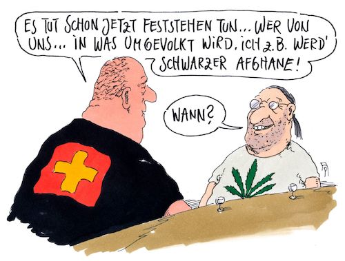 Cartoon: schwarzer afghane (medium) by Andreas Prüstel tagged rechtspopulismus,rechtsradikalismus,nationalismus,verschwörungstheorien,afghanistan,flüchtlinge,afghane,haschisch,schwarzer,cartoon,karikatur,andreas,pruestel,rechtspopulismus,rechtsradikalismus,nationalismus,verschwörungstheorien,afghanistan,flüchtlinge,afghane,haschisch,schwarzer,cartoon,karikatur,andreas,pruestel