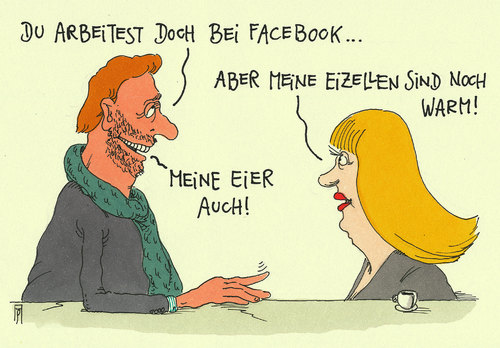 Cartoon: social freezing (medium) by Andreas Prüstel tagged andreas,karikatur,cartoon,karriere,eizellen,einfrieren,freezing,social,facebook,apple,pruestel,apple,facebook,social,freezing,einfrieren,eizellen,karriere,cartoon,karikatur,andreas,pruestel