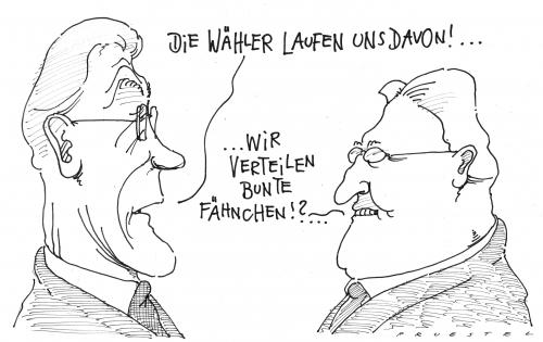 Cartoon: sozikrise (medium) by Andreas Prüstel tagged spd,münte,steinmeier,cartoon,cartoons,illustration,illustrationen,karikaturen,karikatur,spd,franz müntefering,frank steinmeier,partei,parteien,wahl,wahlen,wähler,franz,müntefering,frank,steinmeier