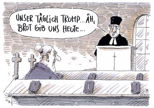 Cartoon: täglich (medium) by Andreas Prüstel tagged usa,trump,dekrete,schreckensmeldungen,cartoon,karikatur,andreas,pruestel,usa,trump,dekrete,schreckensmeldungen,cartoon,karikatur,andreas,pruestel