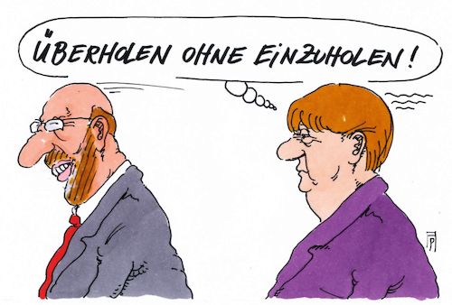 Cartoon: ulbricht-slogan (medium) by Andreas Prüstel tagged zdf,politbarometer,martin,schulz,merkel,spd,cdu,walter,ulbricht,slogan,ddr,cartoon,karikatur,andreas,pruestel,zdf,politbarometer,martin,schulz,merkel,spd,cdu,walter,ulbricht,slogan,ddr,cartoon,karikatur,andreas,pruestel