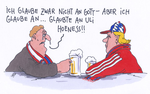 Cartoon: uli hoeneß (medium) by Andreas Prüstel tagged uli,hoeneß,fc,bayern,münchen,steuerhinterziehung,selbstanzeige,cartoon,karikatur,andreas,prüstel,uli,hoeneß,fc,bayern,münchen,steuerhinterziehung,selbstanzeige,cartoon,karikatur,andreas,prüstel