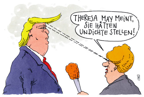 Cartoon: undicht (medium) by Andreas Prüstel tagged großbritannien,terror,informationen,geheimdienste,medien,usa,trump,brüssel,theresa,may,nato,eu,undichte,stellen,cartoon,karikatur,andreas,pruestel,großbritannien,terror,informationen,geheimdienste,medien,usa,trump,brüssel,theresa,may,nato,eu,undichte,stellen,cartoon,karikatur,andreas,pruestel