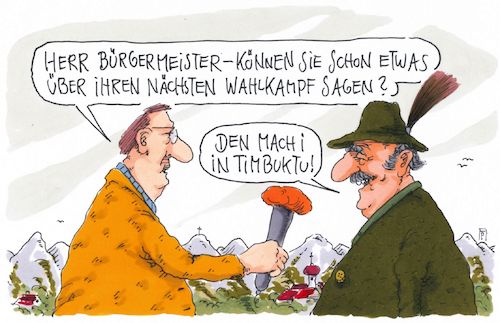 Cartoon: wahlkampf (medium) by Andreas Prüstel tagged deutschland,türkei,niederlande,wahlkampfauftritte,minister,präsidialsystem,erdogan,bayern,timbuktu,cartoon,karikatur,deutschland,türkei,niederlande,wahlkampfauftritte,minister,präsidialsystem,erdogan,bayern,timbuktu,cartoon,karikatur