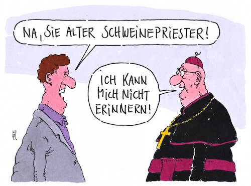 Cartoon: zu lang her (medium) by Andreas Prüstel tagged katholische,bischofskonferenz,missbrauchskandale,amtsträger,cartoon,karikatur,andreas,pruestel,katholische,bischofskonferenz,missbrauchskandale,amtsträger,cartoon,karikatur,andreas,pruestel