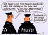 Cartoon: angeblich (small) by Andreas Prüstel tagged polizei,rechtsextreme,nazis,fremdenfeindlichkeit,asylanten,asylantenheim,brandanschläge,buchenwald,cartoon,karikatur,andreas,pruestel