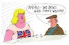 Cartoon: brexitweich (small) by Andreas Prüstel tagged brexit,großbritannien,eu,europa,austrittsverhandlungen,weicher,cartoon,karikatur,andreas,pruestel