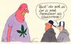 Cartoon: elektopop (small) by Andreas Prüstel tagged hanf,cannabis,harmlosigkeit,elektropop,cartoon,karikatur,andreas,pruestel