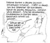 Cartoon: gottlob (small) by Andreas Prüstel tagged zukunft,vergangenheit,weltlage,nachrichten,tv,cartoon,karikatur,andreas,pruestel