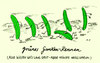 Cartoon: grüne vorgurken (small) by Andreas Prüstel tagged grüne,vorstand,parteivorsitz,programmatik,gurken