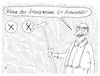 Cartoon: kreuzeln (small) by Andreas Prüstel tagged frankreich,präsidentschaftswahl,macron,le,pen,cartoon,karikatur,andreas,pruestel