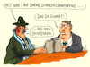 Cartoon: münchner konferenz (small) by Andreas Prüstel tagged sicherheitskonferenz,münchen,fußball,tsv,achtzehnhundertsechszig,cartoon,karikatur,andreas,pruestel