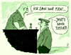Cartoon: noch tiefer (small) by Andreas Prüstel tagged fifa,korruptionsskandal,fußball,cartoon,karikatur,andreas,pruestel