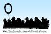 Cartoon: nullrunde (small) by Andreas Prüstel tagged koalitionsverhandlungen,einigung,schwarze,null,cartoon,karikatur,andreas,pruestel