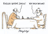 Cartoon: playboys (small) by Andreas Prüstel tagged playboy,hefner,alter,schach
