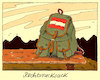 Cartoon: rechtsruck (small) by Andreas Prüstel tagged österreich,nationalratswahl,rechtsruck,fpö,övp,rucksack,cartoon,karikatur,andreas,pruestel