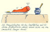 Cartoon: senftöpfchen (small) by Andreas Prüstel tagged freundschaft,senf,senftöpfchen,bockwurst,lebensmittel,ernährung