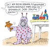 Cartoon: spielzeug (small) by Andreas Prüstel tagged kinderspielzeug,schadstoffbelastung,kinderzimmer,schutzanzug