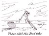 Cartoon: vaterland (small) by Andreas Prüstel tagged vater,vaterland,angie,angela,merkel,deutschland,cartoon,karikatur,andreas,pruestel