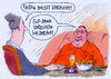 Cartoon: verzicht (small) by Andreas Prüstel tagged fasten,fastenzeit,verzicht,christen,cartoon,karikatur,andreas,pruestel