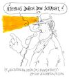 Cartoon: zollverein (small) by Andreas Prüstel tagged ruhrgebiet,zeche,zollverein,essen,schlager,helene,fischer,steinkohlebergbau,bergmann,cartoon,karikatur,andreas,pruestel