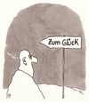 Cartoon: zum (small) by Andreas Prüstel tagged glück cartoon karikatur andreas pruestel