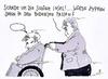 Cartoon: zypern (small) by Andreas Prüstel tagged zypern,finanzkrise,staatskrise,verschuldung,staatspleite,eu,merkel,schäuble,cartoon,karikatur