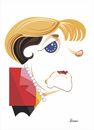 Cartoon: Angela Merkel (small) by Ulisses-araujo tagged angela,merkel,caricature