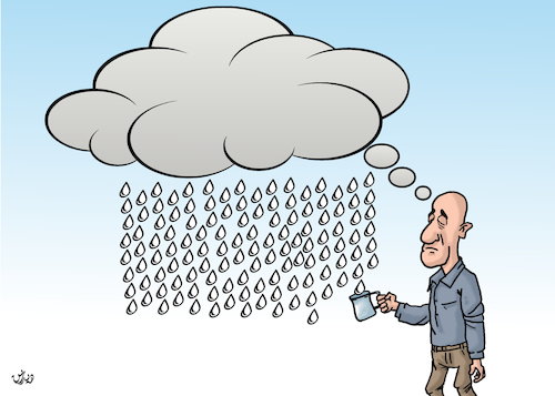 Cartoon: clean water crisis cartoon (medium) by handren khoshnaw tagged handren,khoshnaw,cartoon,water,crisis