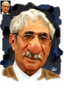 Cartoon: Anwer Qaradaghy (small) by handren khoshnaw tagged handren khoshnaw anwer qaradaghy
