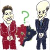 Cartoon: Dilma x Serra (small) by Juliano tagged president