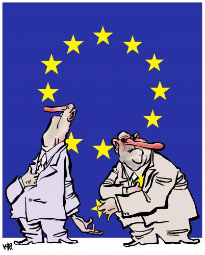 Cartoon: Europe (medium) by kap tagged europe,elections,corruption,eurocamara,euro,european,union,ue,europa,eu,wahl,wahlen,europawahl