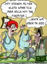 Cartoon: altet kleid (small) by sam tagged liebe,character,mann,frau,woman,sam,man,beziehung,lustig