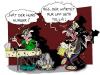 Cartoon: rotten der koch 1 (small) by sam tagged charackter catoon frau mann home beziehung bunt woman man