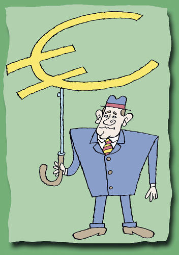 Cartoon: Abgeschirmt (medium) by astaltoons tagged versicherung,euro,versicherungsschutz,abgeschirmt