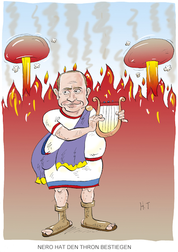 Cartoon: Putinnero (medium) by astaltoons tagged putin,ukraine,krieg,putin,ukraine,krieg
