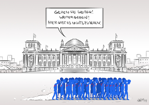 Cartoon: AfD geht weiter (medium) by INovumI tagged afd,wahl,deligierte,landtagsliste,listenwahl,nrw,rheinland,pfalz,niedersachsen,bundestag,pretzell