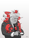 Cartoon: Trumps angel (small) by INovumI tagged trump,twitter,devil,devils,angel,tweet,evil