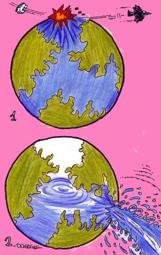 Cartoon: dünya (medium) by demirhindi tagged demirhindi