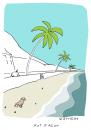 Cartoon: Kot d-Azur (small) by Mattiello tagged mittelmeer,strand,umweltverschmutzung,hunde