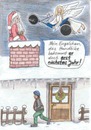 Cartoon: Weihnachstsgeschenk (small) by eschborn tagged weihnachten,behinderung,rollstuhl