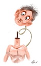 Cartoon: Head game (small) by FredCoince tagged game,head,humor