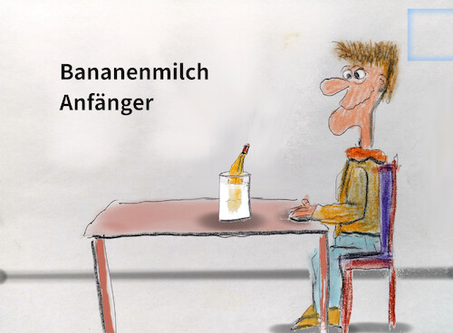 Cartoon: ernährung (medium) by ab tagged essen,nahrung,drink,milchshake,obst,getränk