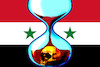 Cartoon: down (small) by ab tagged syrien,syria,assad,war,people,children,hell